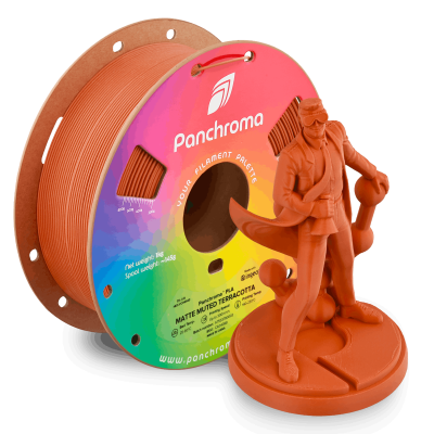 Polymaker Panchroma™ PLA Matte Muted Terracotta Filament
