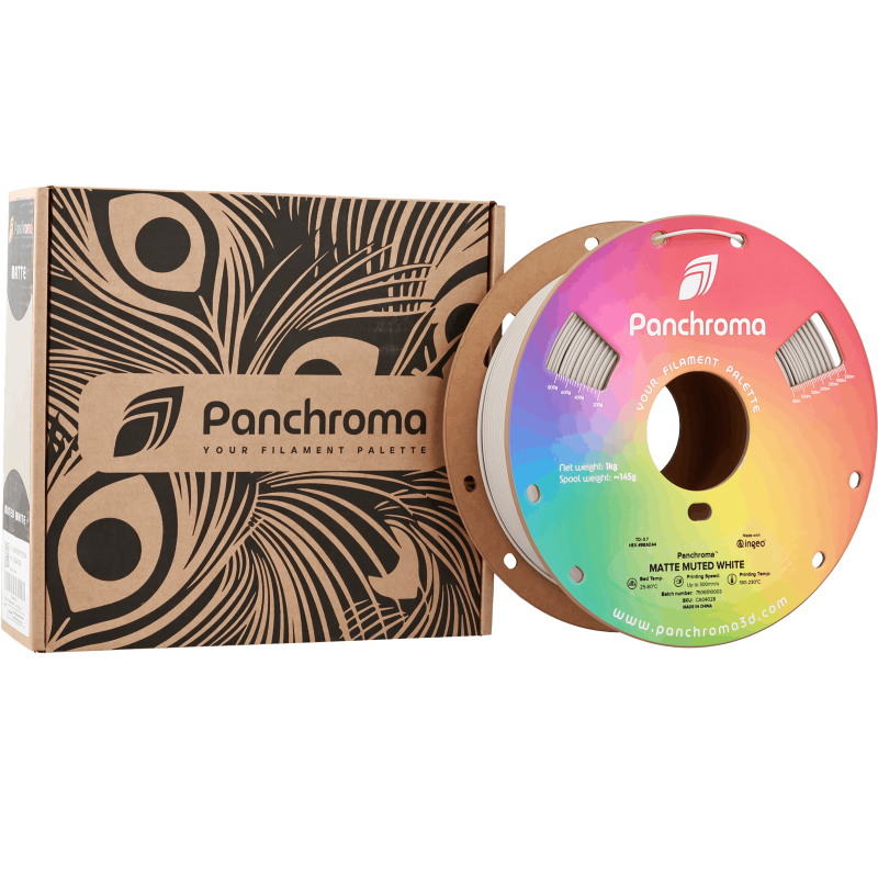 Polymaker Panchroma™ PLA Matte Muted White Filament Polymaker Panchroma™ PLA Matte Muted White Filament