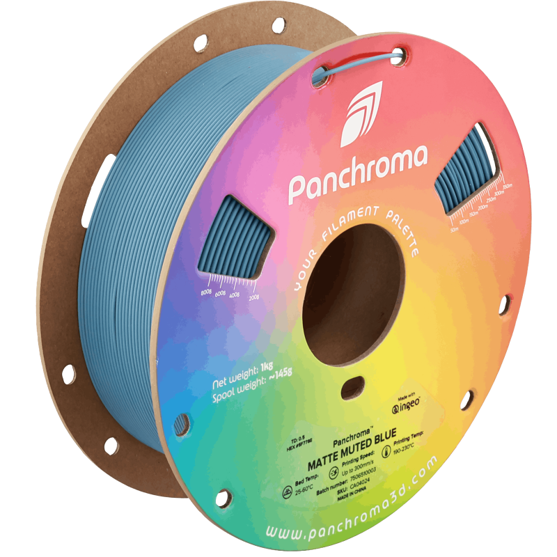 Polymaker Panchroma™ PLA Matte Muted Blue Filament