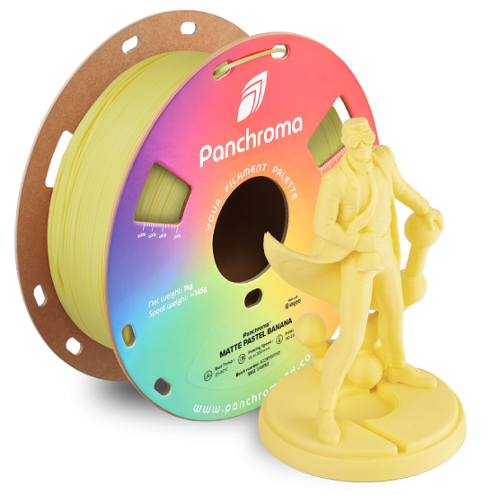 Polymaker Panchroma™ PLA Matte Pastel Banana Filament Polymaker Panchroma™ PLA Matte Pastel Banana Filament