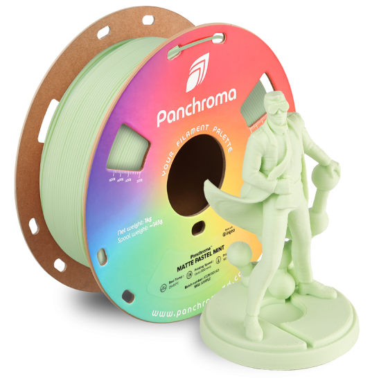 Polymaker Panchroma™ PLA Matte Pastel Mint Filament Polymaker Panchroma™ PLA Matte Pastel Mint Filament