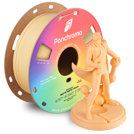 Polymaker Panchroma™ PLA Matte Pastel Peach Filament Polymaker Panchroma™ PLA Matte Pastel Peach Filament