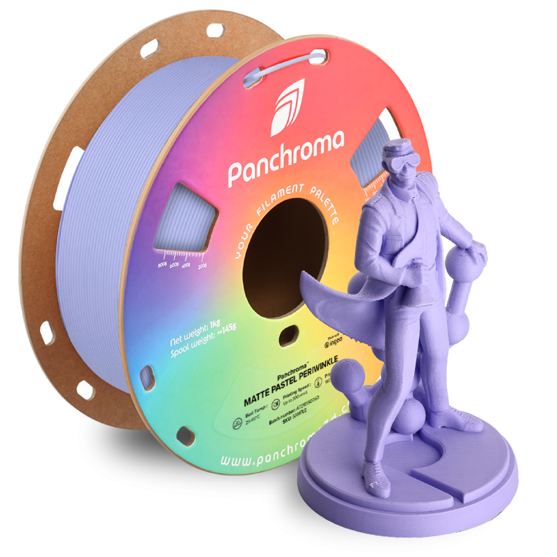 Polymaker Panchroma™ PLA Matte Pastel Periwinkle Filament Polymaker Panchroma™ PLA Matte Pastel Periwinkle Filament