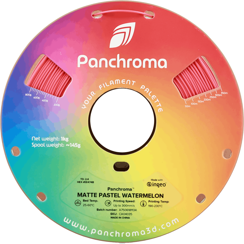 Polymaker Panchroma™ PLA Matte Pastel Watermelon Filament