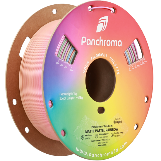 Polymaker Panchroma™ PLA Gradient Pastel Rainbow Filament