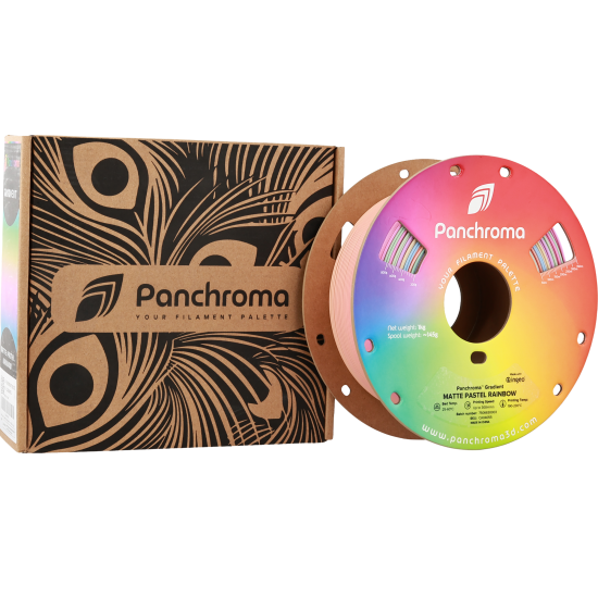 Polymaker Panchroma™ PLA Gradient Pastel Rainbow Filament