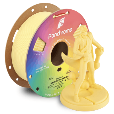 Polymaker Panchroma™ PLA Matte Pastel Banana Filament Polymaker Panchroma™ PLA Matte Pastel Banana Filament