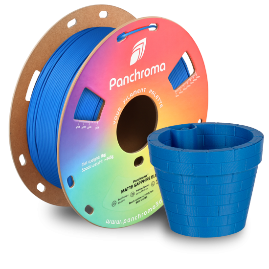 Polymaker Panchroma™ PLA Matte Sapphire Blue Filament Polymaker Panchroma™ PLA Matte Sapphire Blue Filament