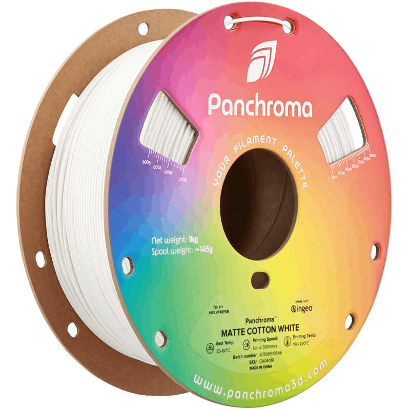 Polymaker Panchroma™ PLA Matte Cotton White