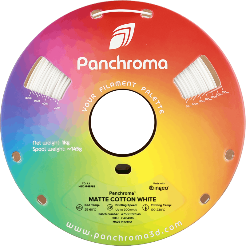 Polymaker Panchroma™ PLA Matte Cotton White