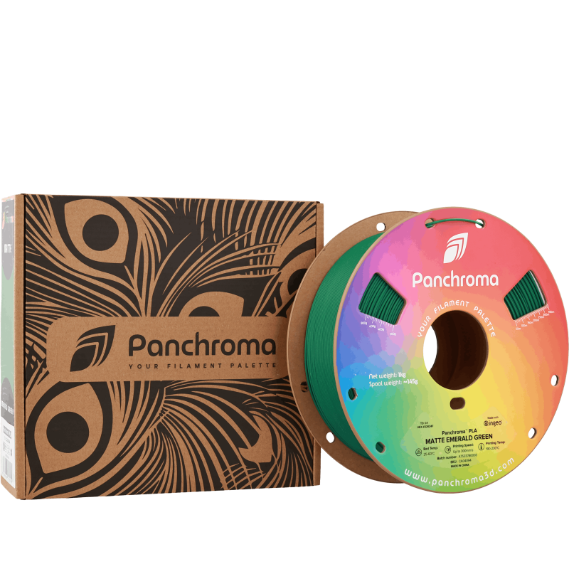 Polymaker Panchroma™ PLA Matte Emerald Green Polymaker Panchroma™ PLA Matte Emerald Green