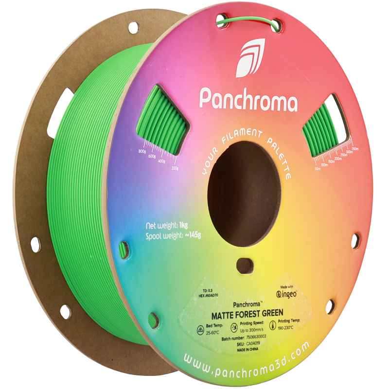 Polymaker Panchroma™ PLA Matte Forest Green Polymaker Panchroma™ PLA Matte Forest Green