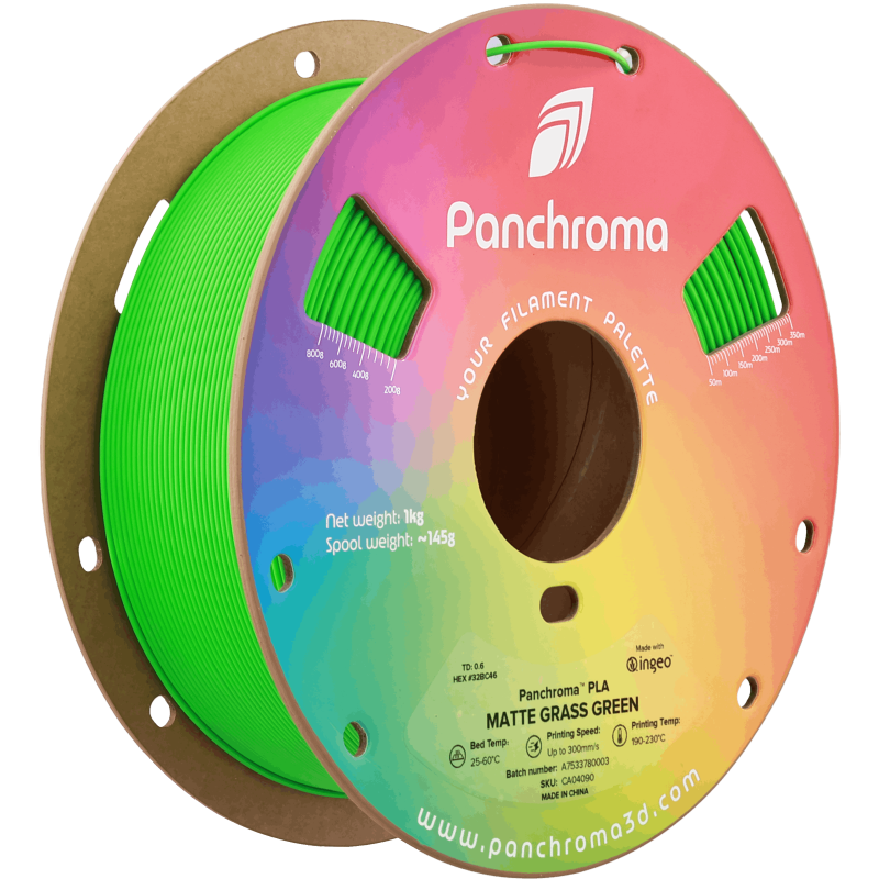 Polymaker Panchroma™ PLA Matte Grass Green Polymaker Panchroma™ PLA Matte Grass Green