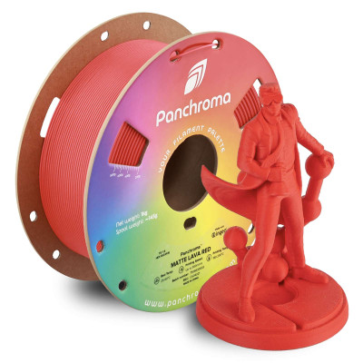 Polymaker Panchroma™ PLA Matte Lava Red Filament