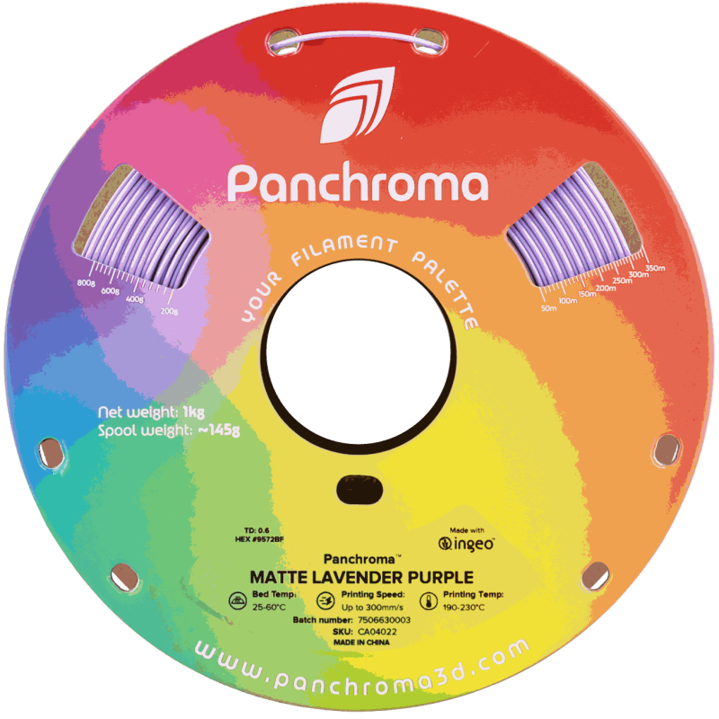 Polymaker Panchroma™ PLA Matte Lavender Purple Filament