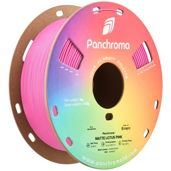Polymaker Panchroma™ PLA Matte Lotus Pink Polymaker Panchroma™ PLA Matte Lotus Pink
