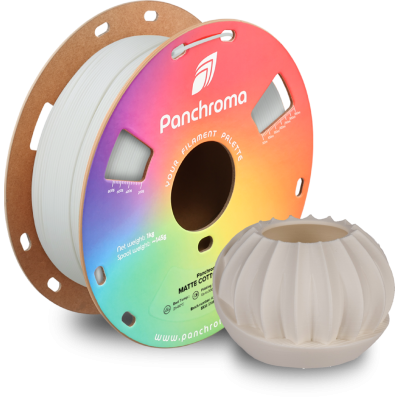Polymaker Panchroma™ PLA Matte Cotton White Polymaker Panchroma™ PLA Matte Cotton White