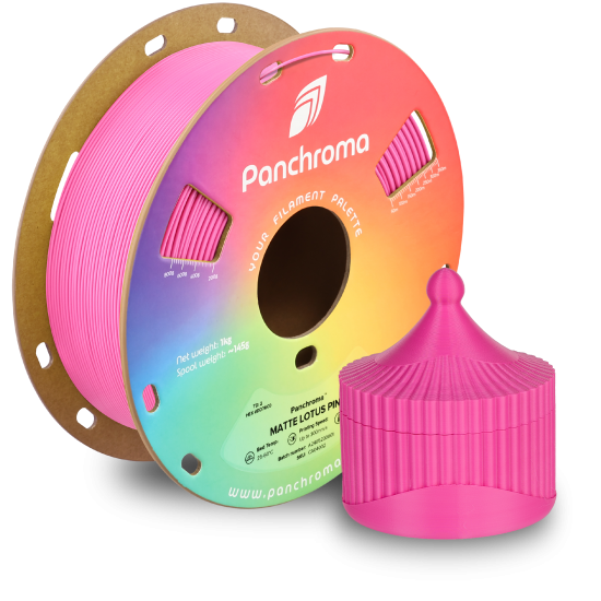Polymaker Panchroma™ PLA Matte Lotus Pink Polymaker Panchroma™ PLA Matte Lotus Pink