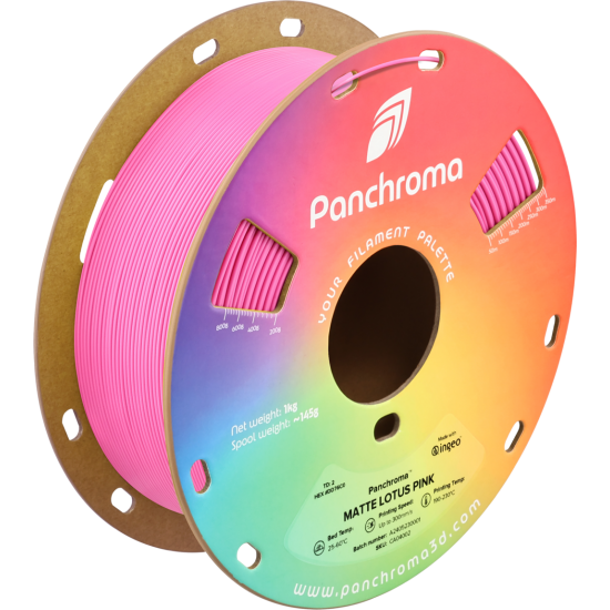 Polymaker Panchroma™ PLA Matte Lotus Pink Polymaker Panchroma™ PLA Matte Lotus Pink