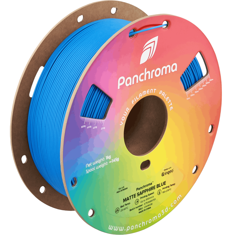 Polymaker Panchroma™ PLA Matte Raspberry Blue Filament