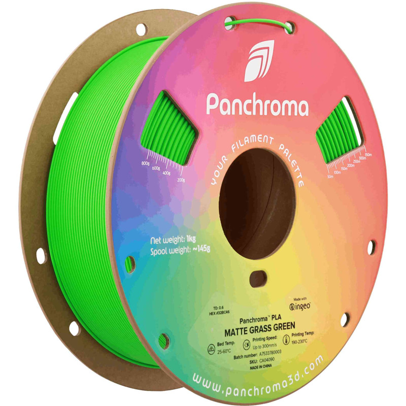 Polymaker Panchroma™ PLA Matte Grass Green Polymaker Panchroma™ PLA Matte Grass Green