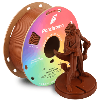 Polymaker Panchroma™ PLA Metallic Bronze Polymaker Panchroma™ PLA Metallic Bronze