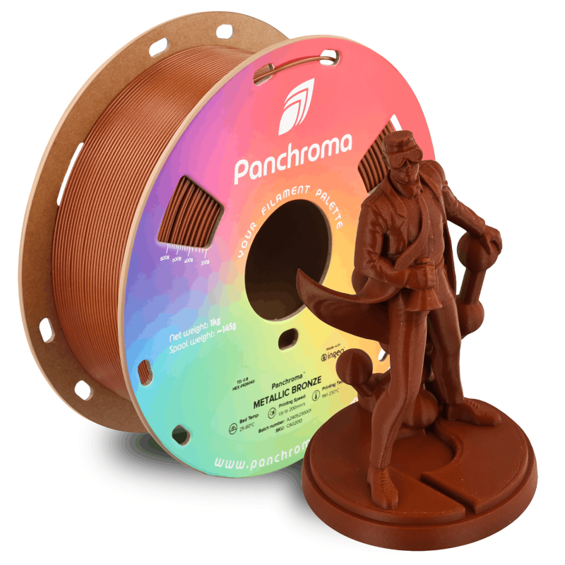 Polymaker Panchroma™ PLA Metallic Bronze Polymaker Panchroma™ PLA Metallic Bronze