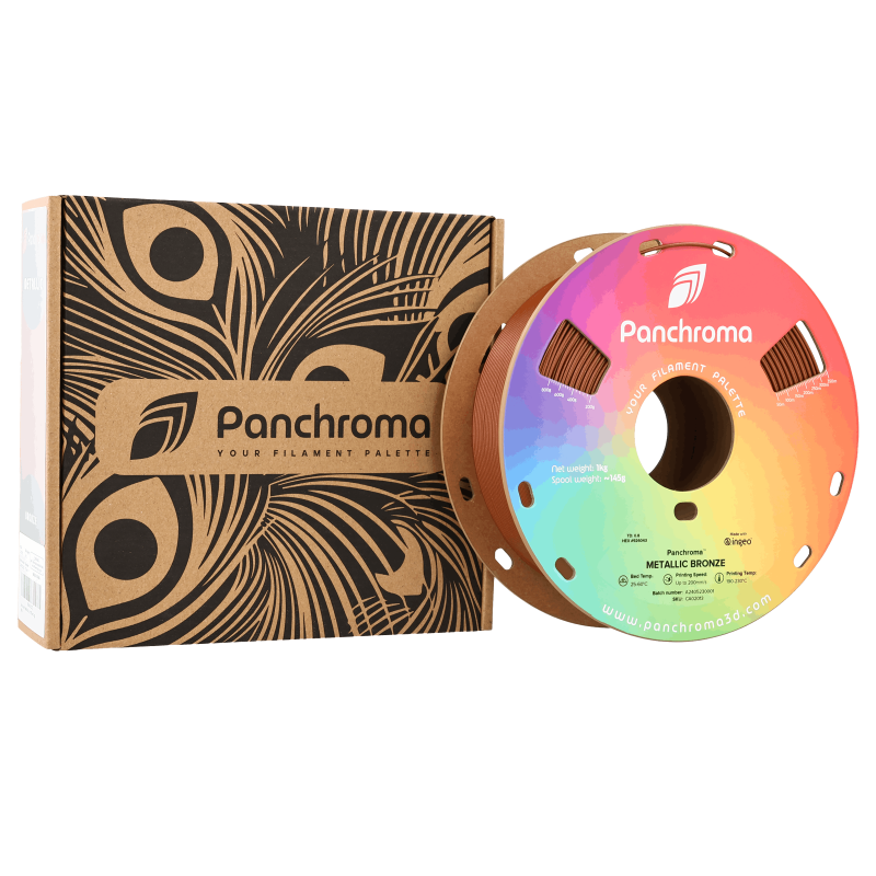 Polymaker Panchroma™ PLA Metallic Bronze Polymaker Panchroma™ PLA Metallic Bronze