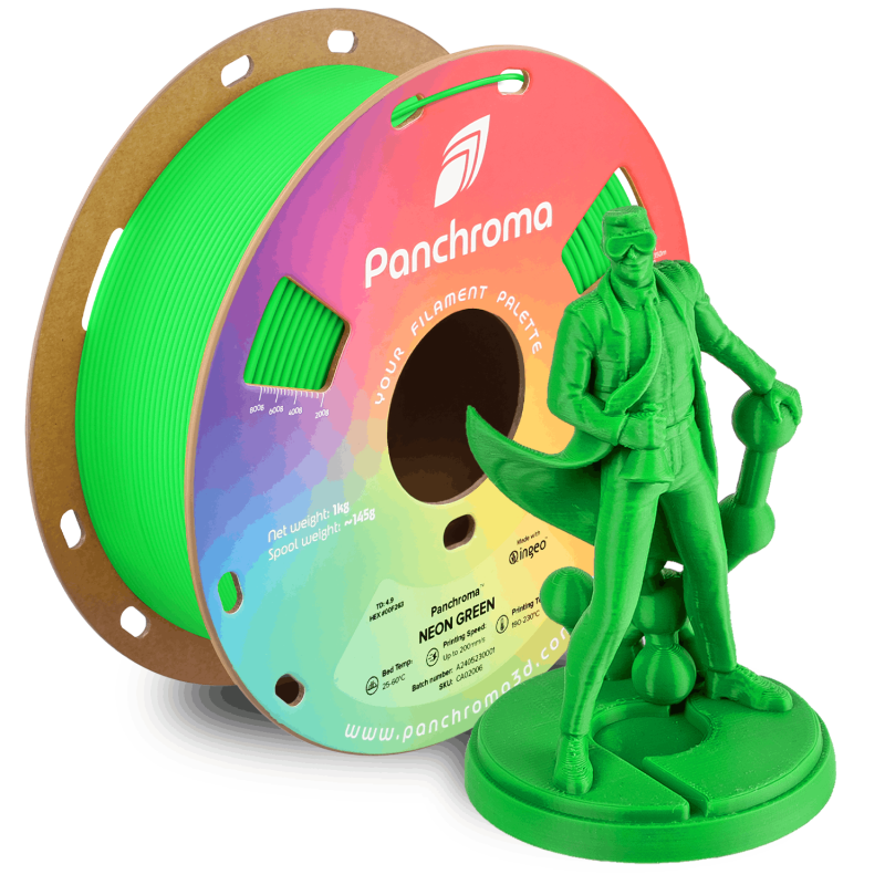 Polymaker Panchroma™ PLA Neon Green Polymaker Panchroma™ PLA Neon Green