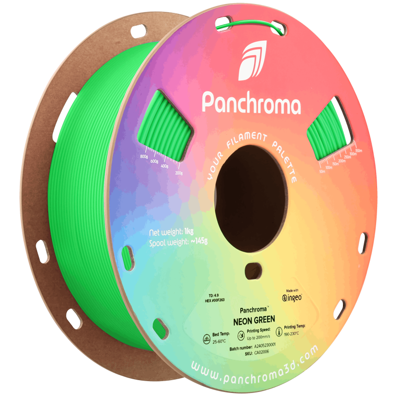 Polymaker Panchroma™ PLA Neon Green Polymaker Panchroma™ PLA Neon Green