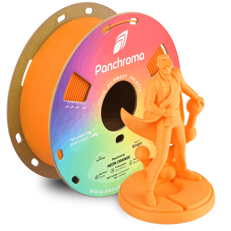 Polymaker Panchroma™ PLA Neon Orange Polymaker Panchroma™ PLA Neon Orange