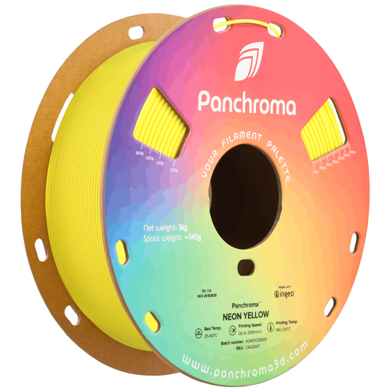 Polymaker Panchroma™ PLA Neon Yellow Polymaker Panchroma™ PLA Neon Yellow