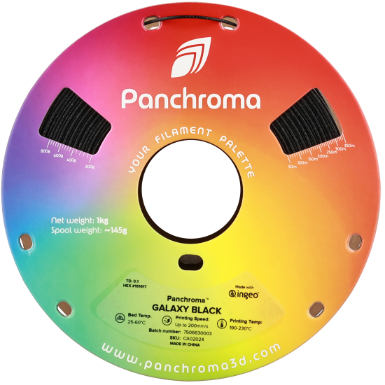 Polymaker Panchroma™ PLA Galaxy Black Polymaker Panchroma™ PLA Galaxy Black