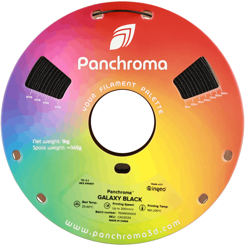 Polymaker Panchroma™ PLA Galaxy Black Polymaker Panchroma™ PLA Galaxy Black