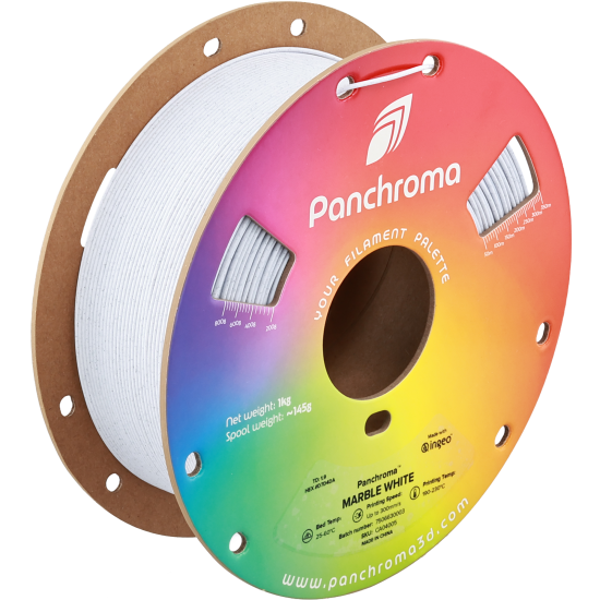 Polymaker Panchroma™ PLA Marble White Filament Polymaker Panchroma™ PLA Marble White Filament
