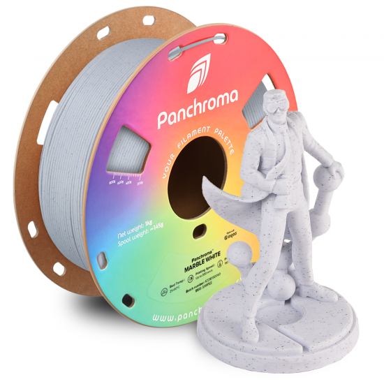 Polymaker Panchroma™ PLA Marble White Filament Polymaker Panchroma™ PLA Marble White Filament