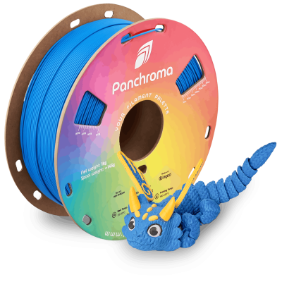 Polymaker Panchroma™ PLA Satin Blue Filament Polymaker Panchroma™ PLA Satin Blue Filament