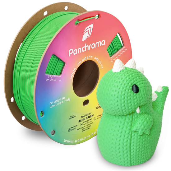 Polymaker Panchroma™ PLA Satin Green Filament Polymaker Panchroma™ PLA Satin Green Filament