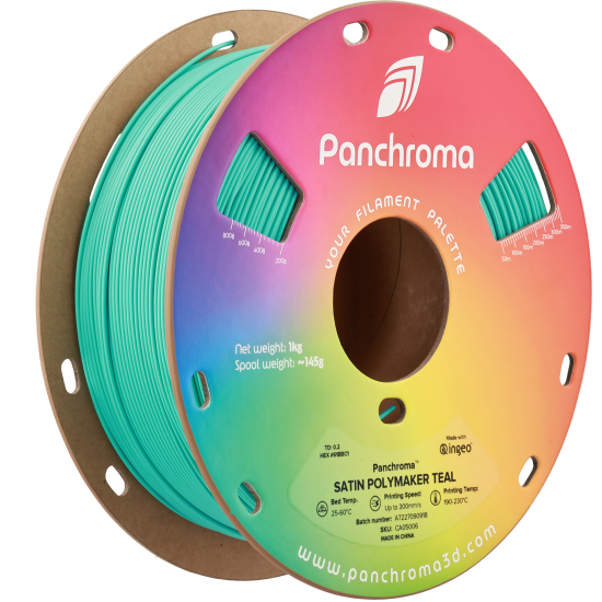 Polymaker Panchroma™ PLA Satin Polymaker Teal Filament
