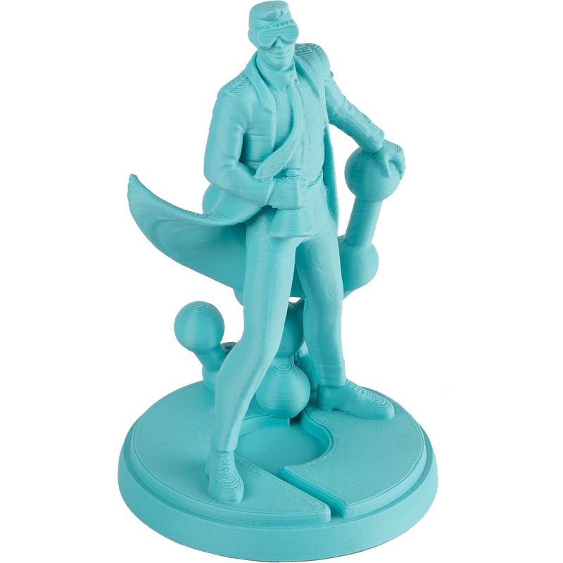 Polymaker Panchroma™ PLA Satin Polymaker Teal Filament Polymaker Panchroma™ PLA Satin Polymaker Teal Filament