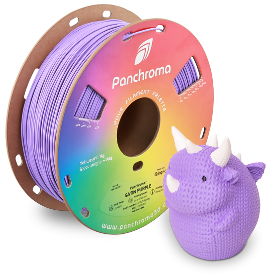 Polymaker Panchroma™ PLA Satin Purple Filament Polymaker Panchroma™ PLA Satin Purple Filament