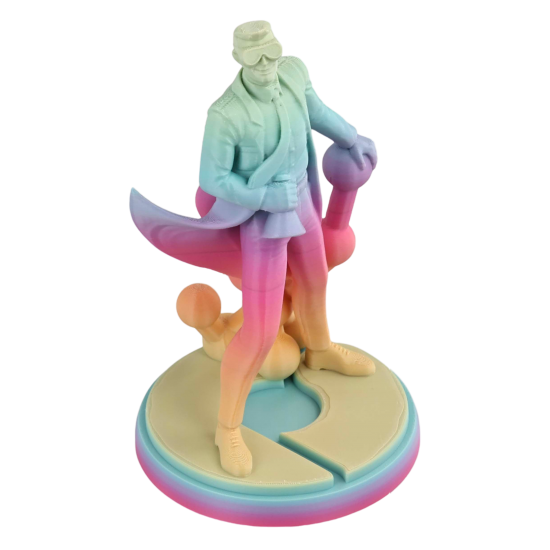 Polymaker Panchroma™ PLA Gradient Satin Rainbow Filament Polymaker Panchroma™ PLA Gradient Satin Rainbow Filament