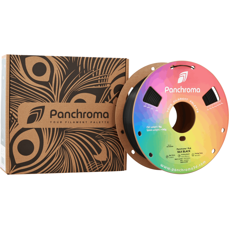 Polymaker Panchroma™ PLA Silk Black Filament Polymaker Panchroma™ PLA Silk Black Filament