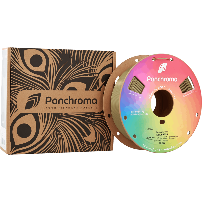 Polymaker Panchroma™ PLA Silk Brass Filament Polymaker Panchroma™ PLA Silk Brass Filament