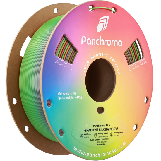 Polymaker Panchroma™ PLA Gradient Silk Rainbow Filament