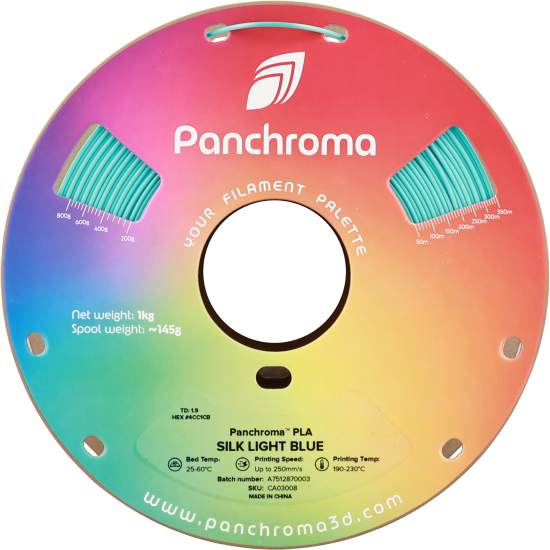 Polymaker Panchroma™ PLA Silk Light Blue Filament