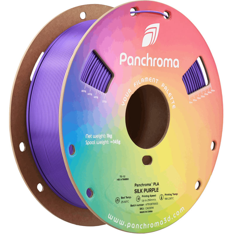 Polymaker Panchroma™ PLA Silk Purple Filament Polymaker Panchroma™ PLA Silk Purple Filament
