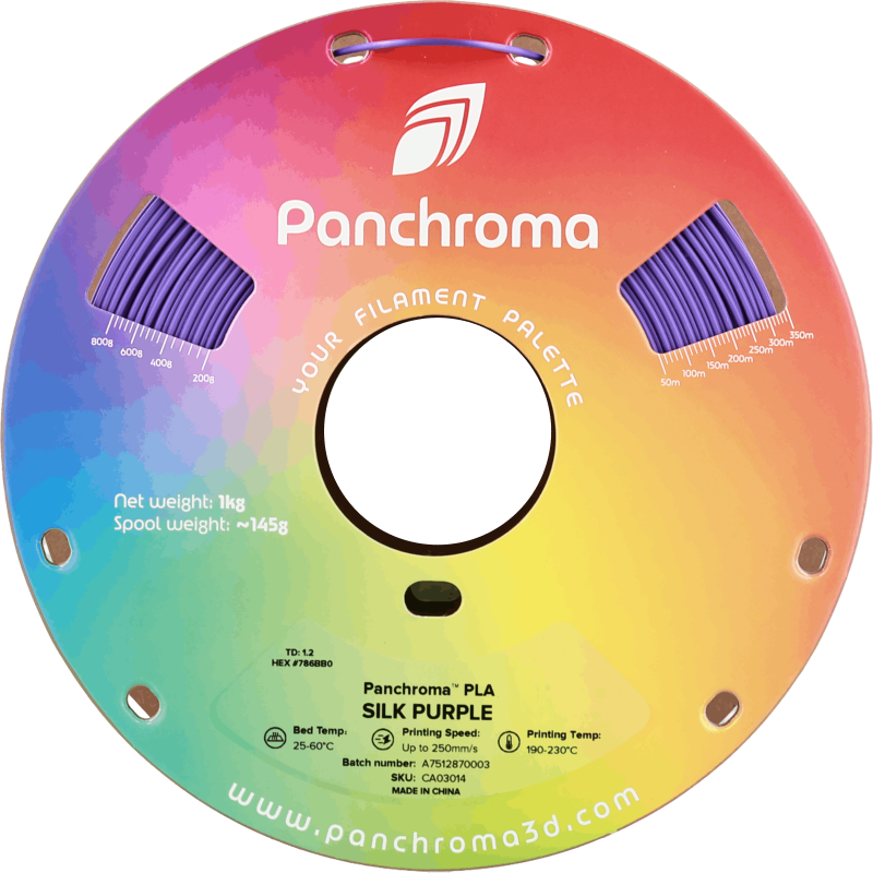 Polymaker Panchroma™ PLA Silk Purple Filament Polymaker Panchroma™ PLA Silk Purple Filament