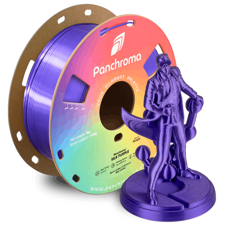 Polymaker Panchroma™ PLA Silk Purple Filament Polymaker Panchroma™ PLA Silk Purple Filament