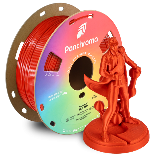 Polymaker Panchroma™ PLA Silk Red Filament